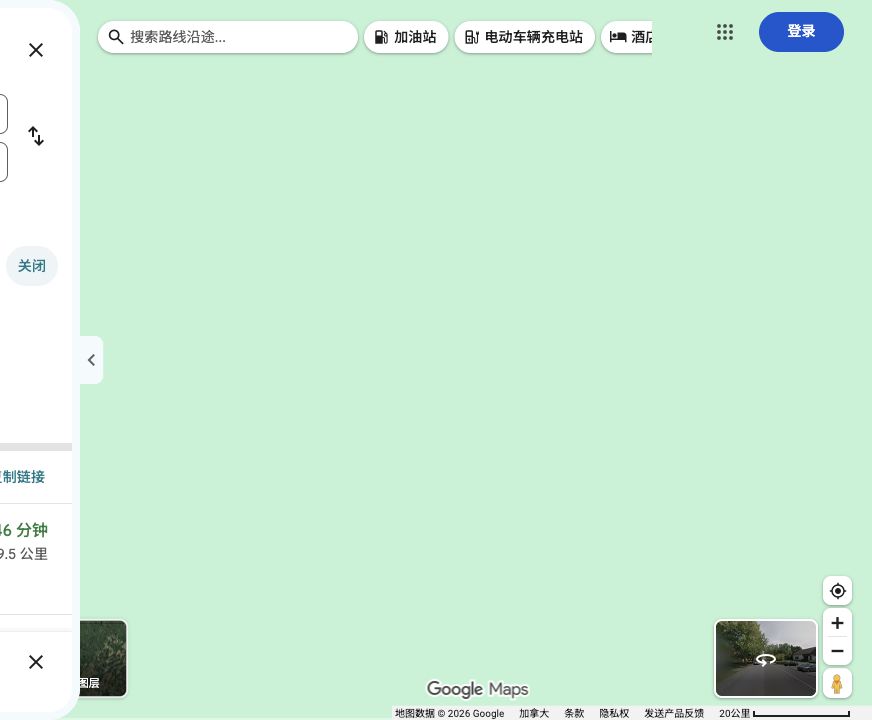 Trois-Rivières河港停车到Deschambault-Grondines原路线预览